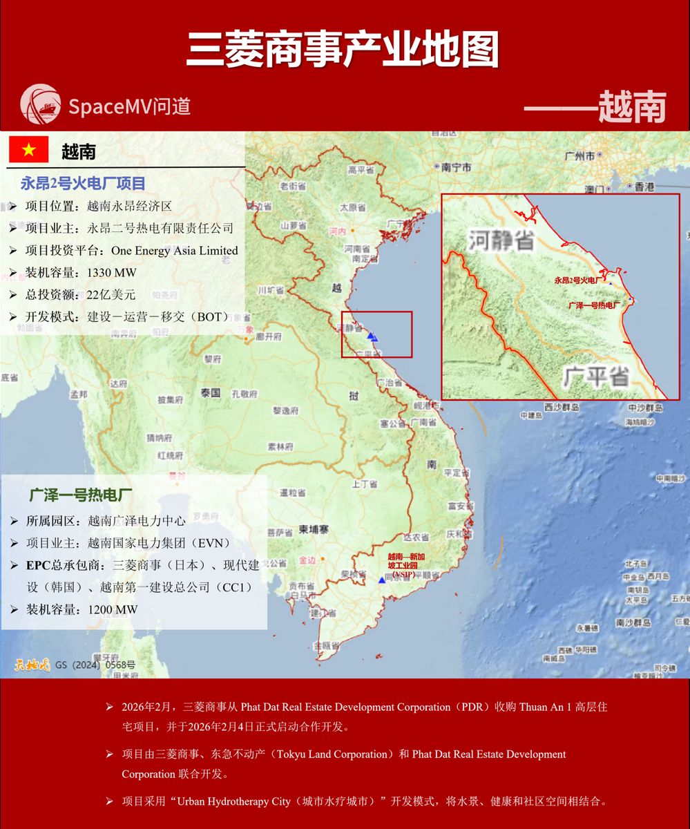 三菱商事产业地图-越南