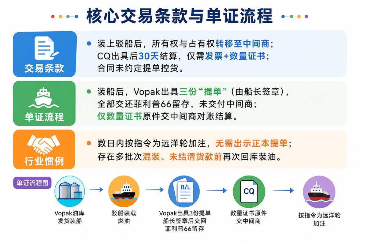 核心交易条款与单证流程图